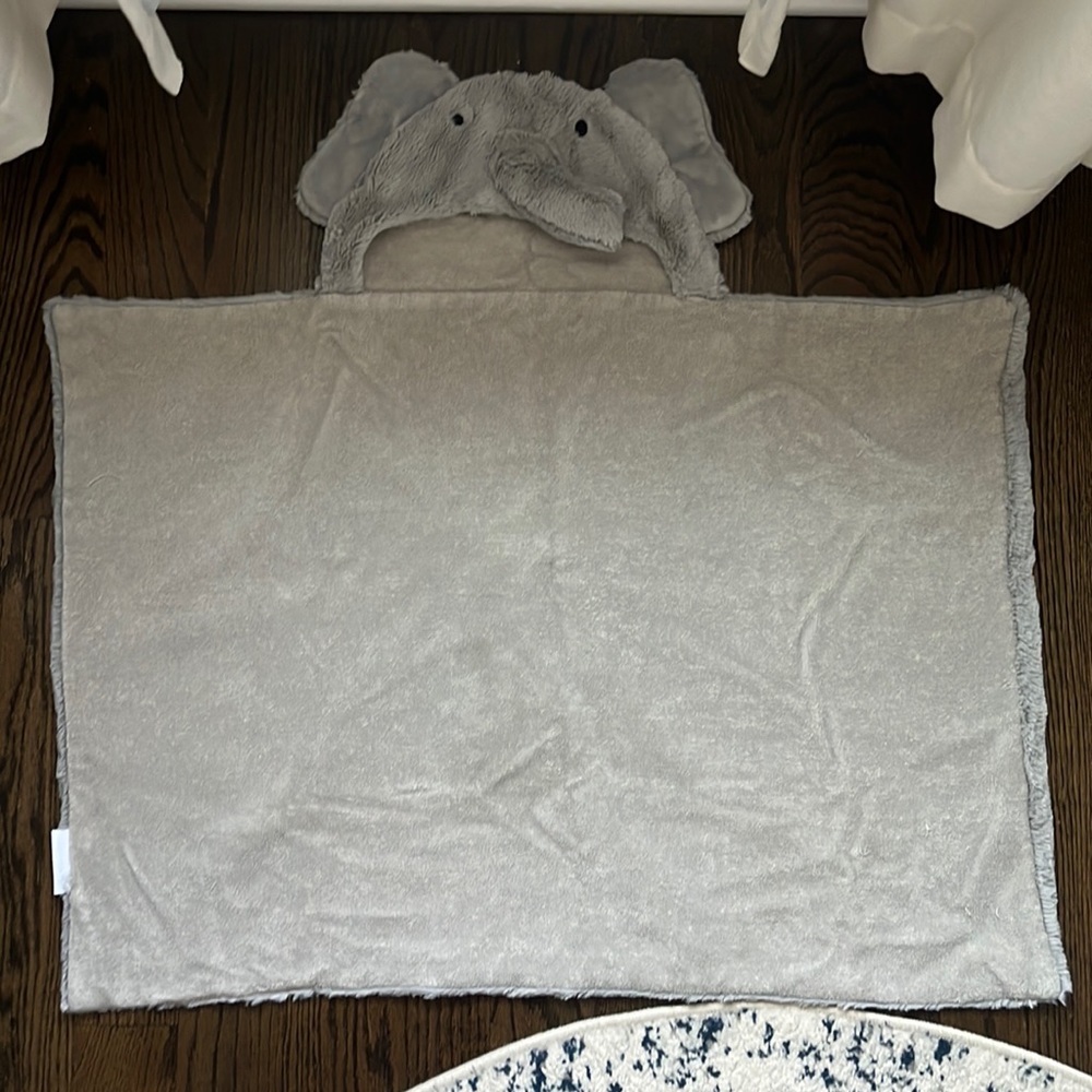 Pottery barn kids baby towel wrap